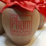 Chum 10L Phum Đinh Lăng | Một sản phẩm Chum Sành Bảo Minh Bát Tràng