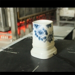 Đèn xông tinh dầu tràm vẽ hoa dây| Dáng trụ vuông|Sứ Bảo Minh