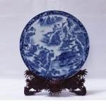 Tranh sứ hoa văn Sơn Thủy Hữu Tình|Tranh trang tri D36|Sứ Bảo Minh