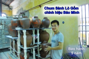 Chum Sành Chính Hiệu Bảo Minh Bát Tràng